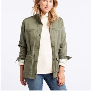LL Bean Classic Sherpa-Lined Utility Jacket
